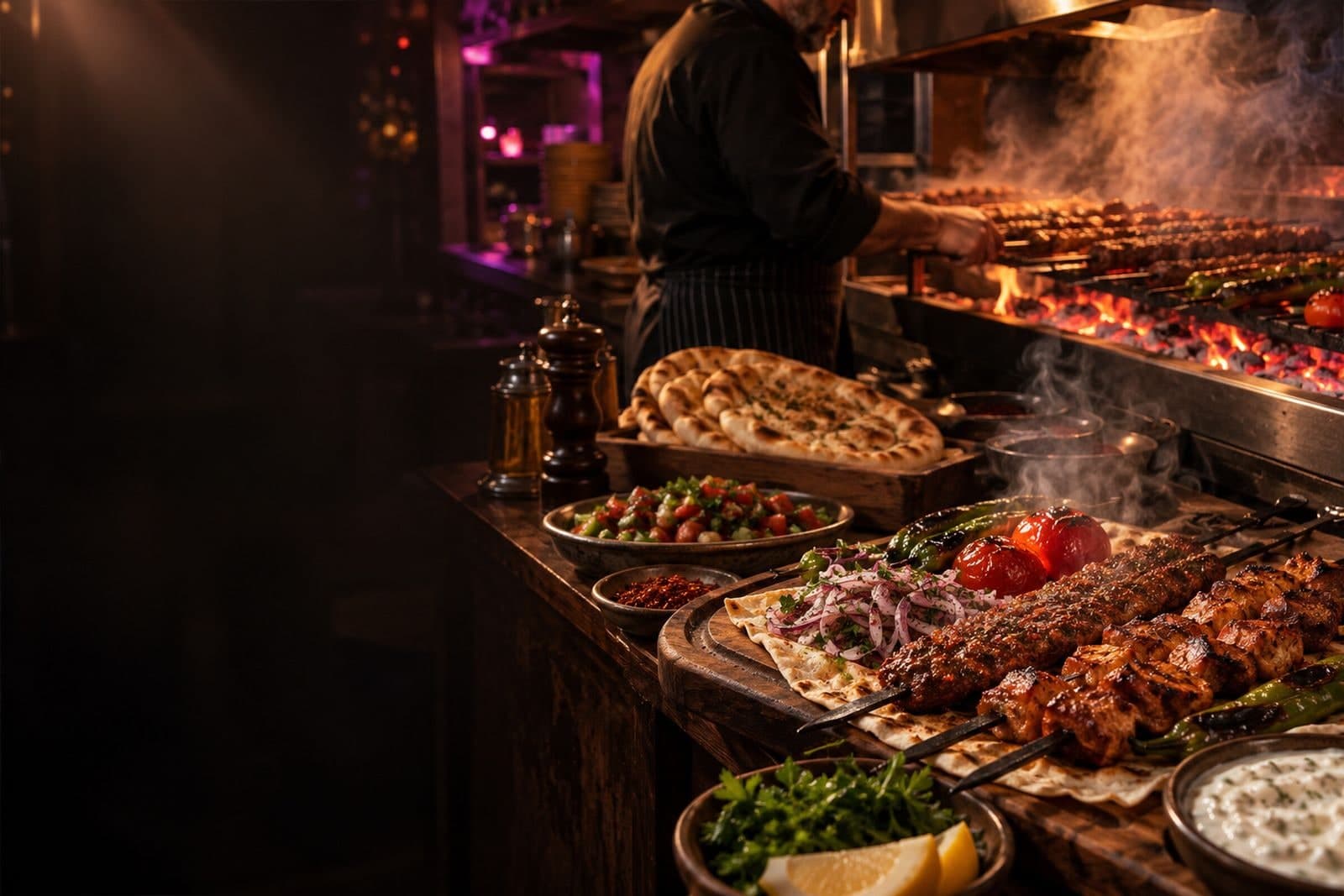 Köz restoranı örnek sipariş portalı